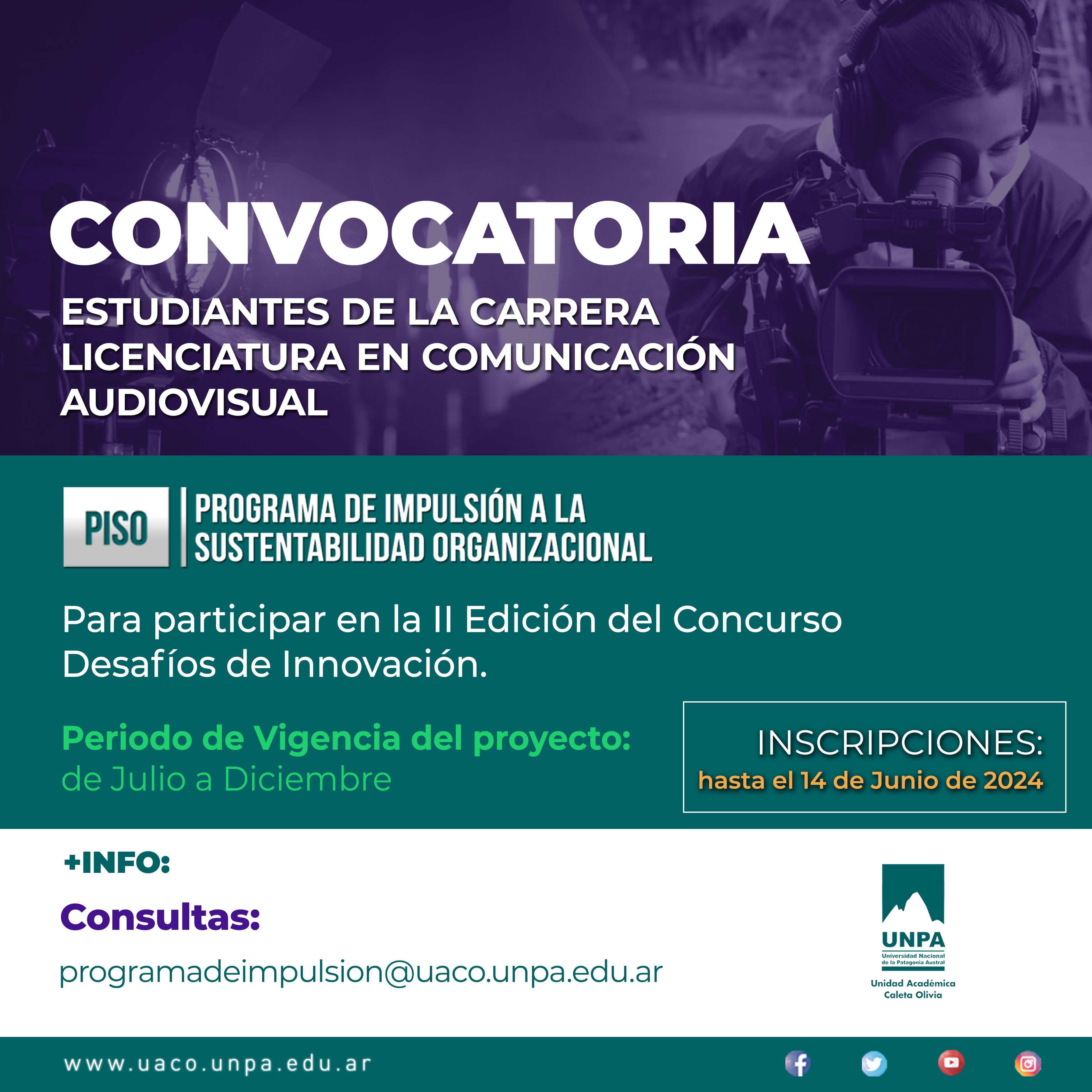 Lanzan convocatoria abierta a estudiantes para el Concurso de Desafíos ...
