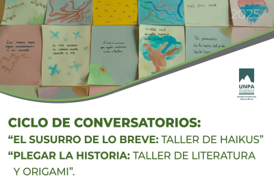 Ciclo de conversatorios “El Susurro de lo breve: Taller de Haikus”