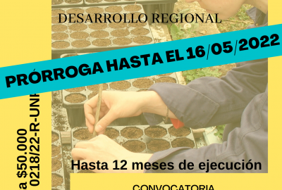 Afiche Políticas Públicas Sociales UNPA de Desarrollo Regional