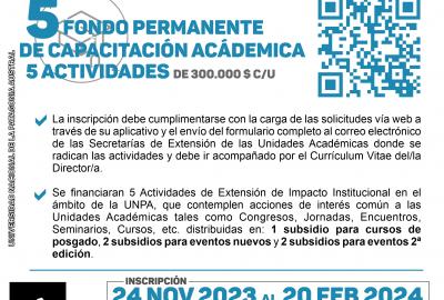 Flyer convocatoria 5Actividades