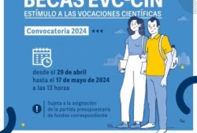 Flyer - Becas EVC CIN 2024