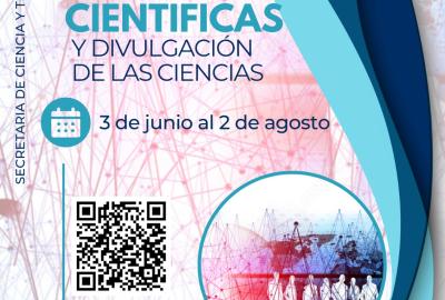 Flyer convocatoria reuniones científicas