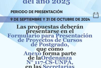 Flyer Propuestas de Posgrado