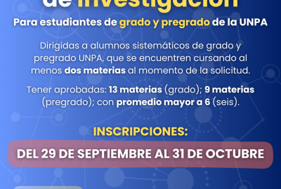 Flyer Convocatoria 2026