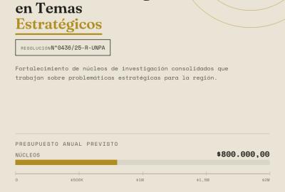 Flyer Convocatoria 2027 Programas núcleos estratégicos